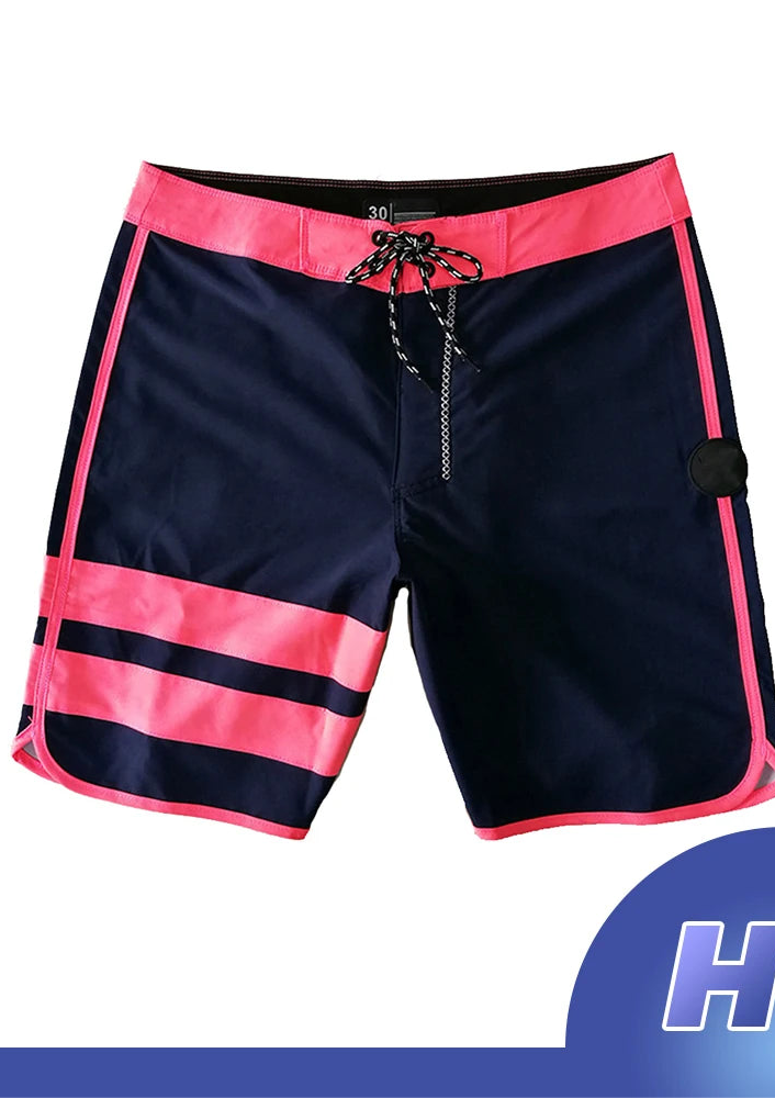 2024 Jun Summer New Waterproof Beach Shorts Men Phantom Bermuda Board Shorts Swim Quick Dry Casual Diving Surfwear Plus Swimwear